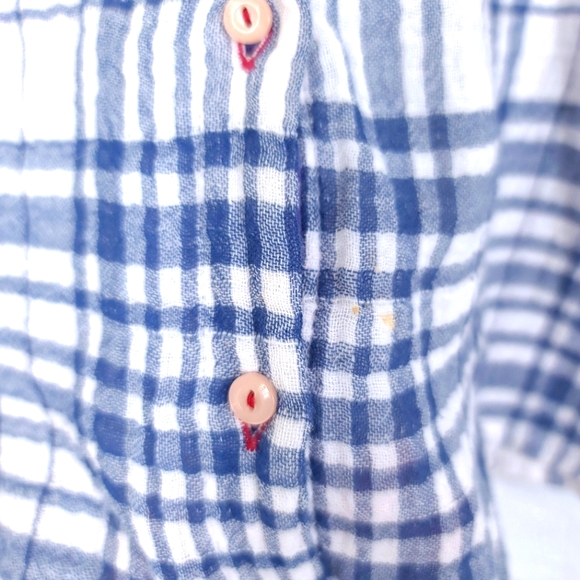 JOHNNY WAS Workshop Freddie Plaid Embroidered Flannel Button Down Shirt - Picture 10 of 12